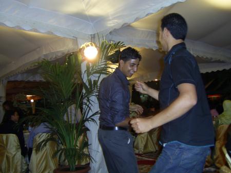moi et mon frere chokri dans un fete